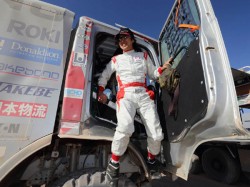 Teruhito Sugawara made great headway in the day's SS.