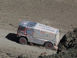 Car 1 piloted by the Yoshimasa Sugawara/Katsumi Hamura crew 