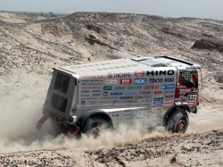 Car 1 piloted by the Yoshimasa Sugawara/Katsumi Hamura crew 