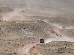 Car 1 piloted by the Yoshimasa Sugawara/Katsumi Hamura crew 