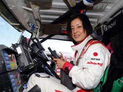 Yoko Wakabayashi is getting used to navigating.