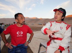 While they encountered some minor problems, Teruhito Sugawara is happy to have finished the SS in good shape.